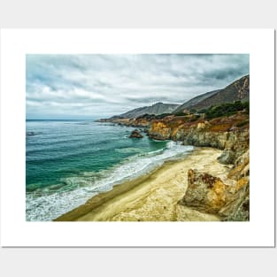 Pacific Coast Highway View Posters and Art